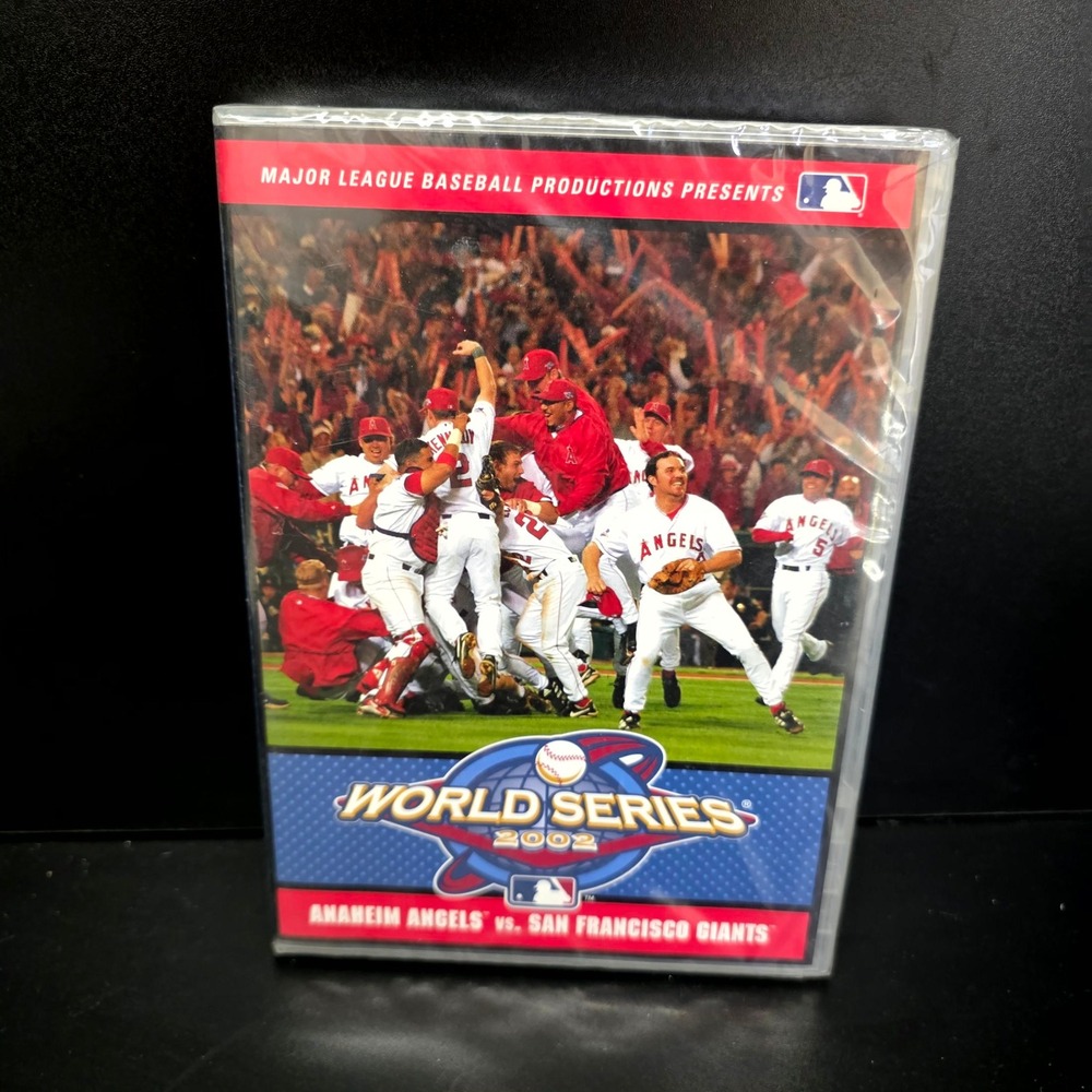 MLB 2002 World Series DVD Anaheim Angels vs San Francisco Giants OS Multicolor